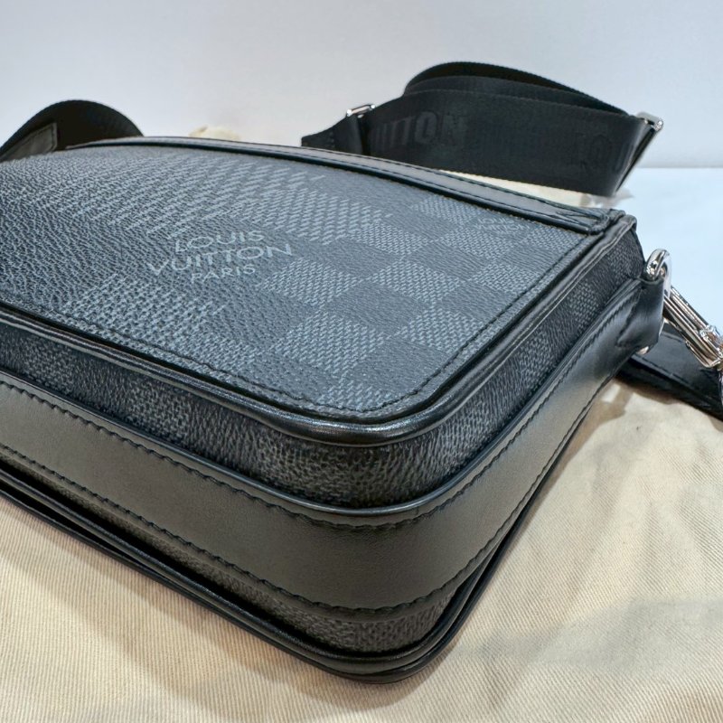 LV 斜背包/側背包/郵差包 N50013 9成新-3