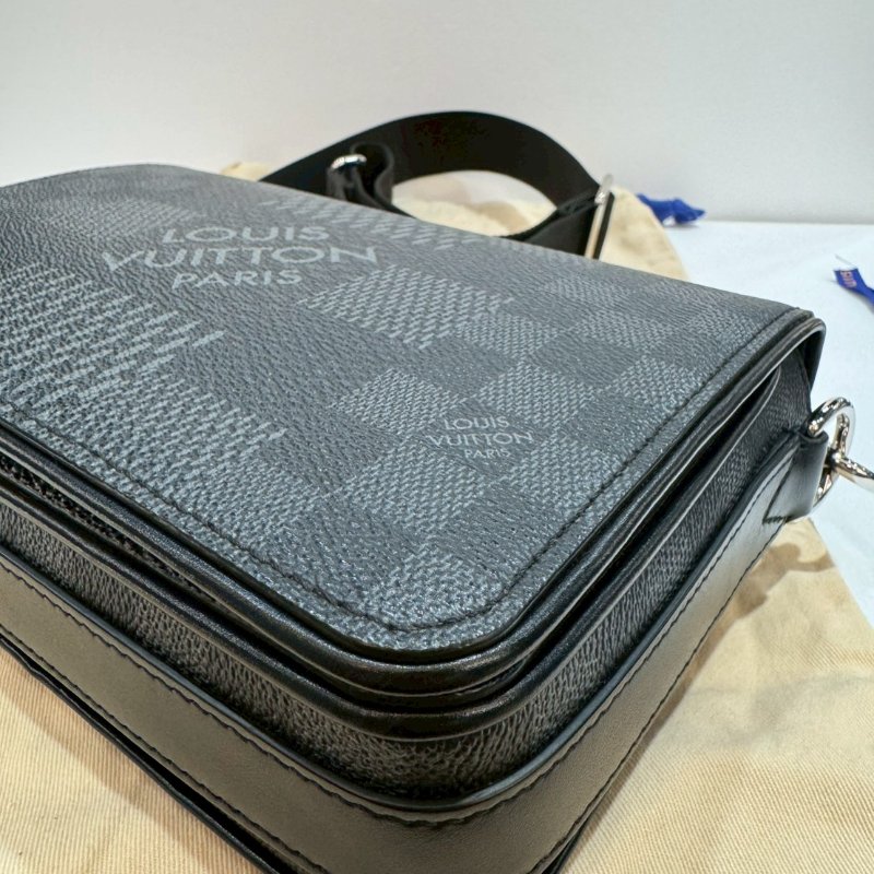 LV 斜背包/側背包/郵差包 N50013 9成新-4