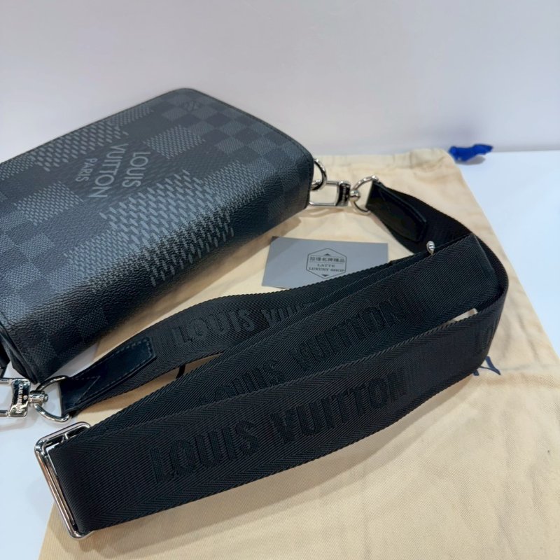 LV 斜背包/側背包/郵差包 N50013 9成新-10