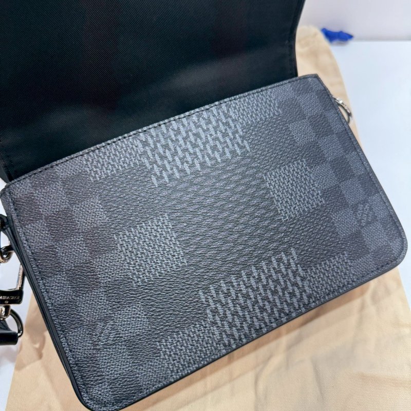 LV 斜背包/側背包/郵差包 N50013 9成新-14