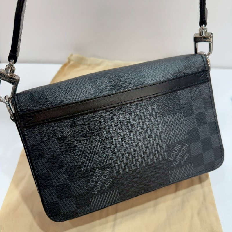 LV 斜背包/側背包/郵差包 N50013 9成新-15