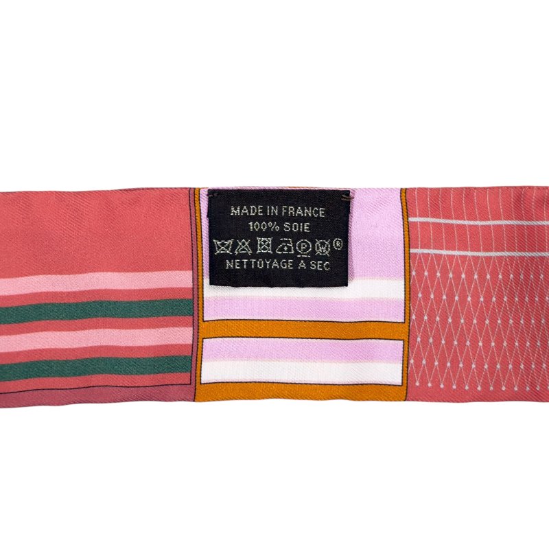 HERMES twilly 幼絲巾-8