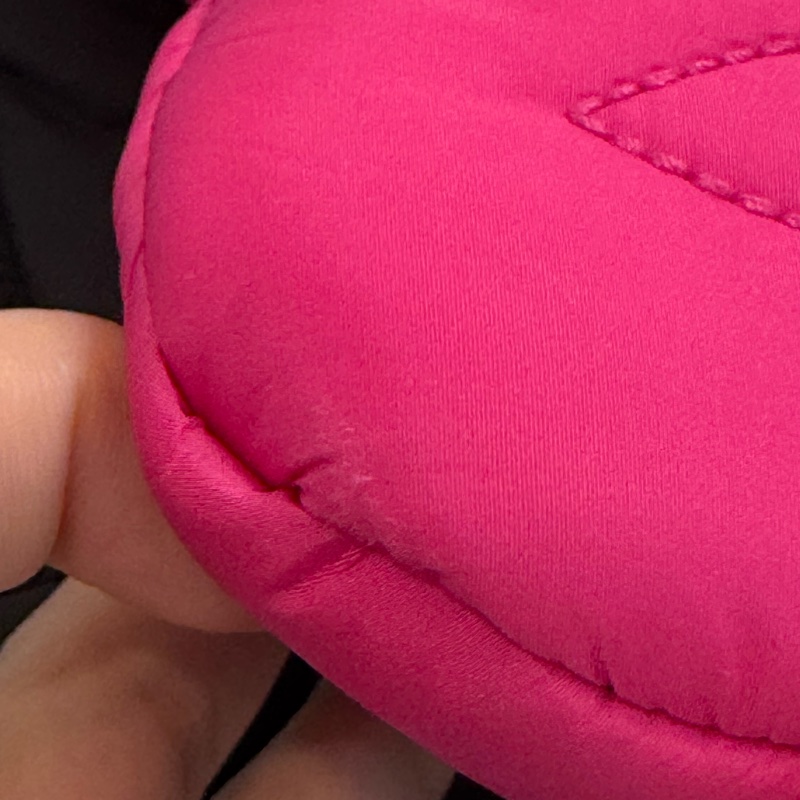 LV桃+黑尼龍三合一斜背包❤️限量款必買一顆包兩個人背✨✨-34