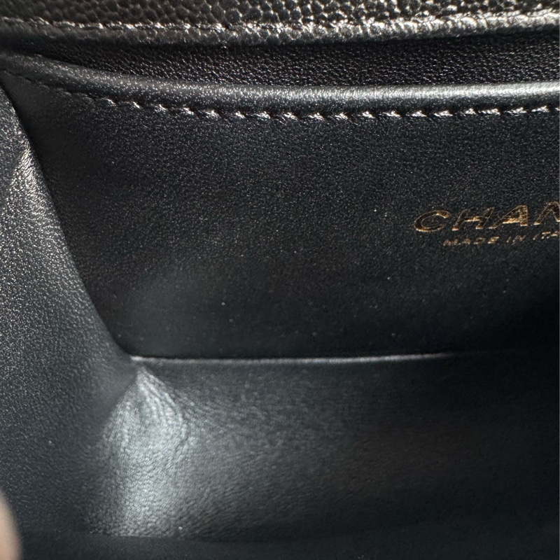 chanel黑色淡金boy20 天菜尺寸 超特別上面有logo❤️-23