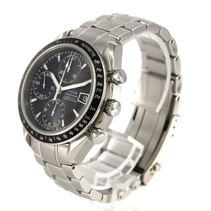 歐米茄超霸系列日期顯示3210.50不鏽鋼自動腕錶-1