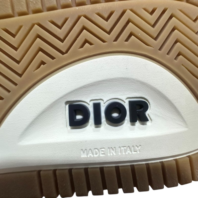 【美收精品】DIOR黑皮革老花短筒球鞋 4-733-9