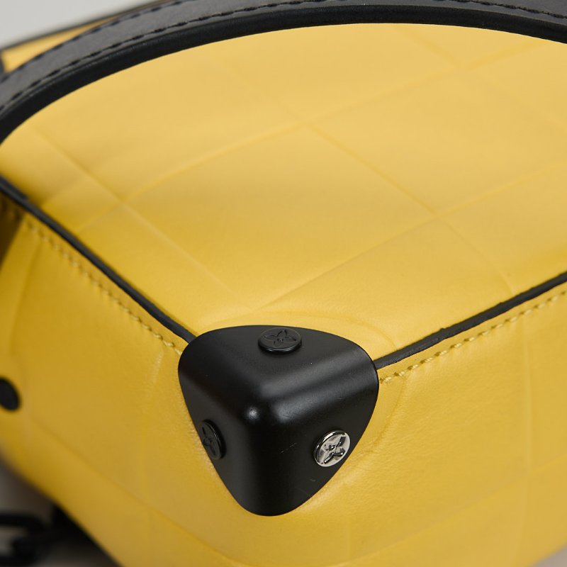 二手Lv mini soft trunk黃/晶片款-6