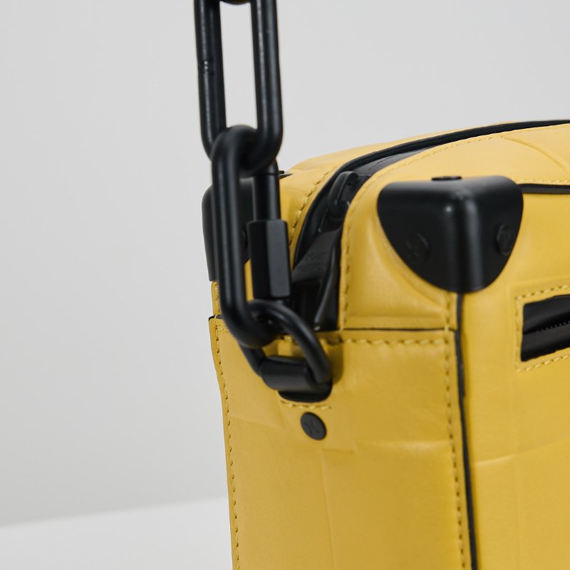 二手Lv mini soft trunk黃/晶片款-14