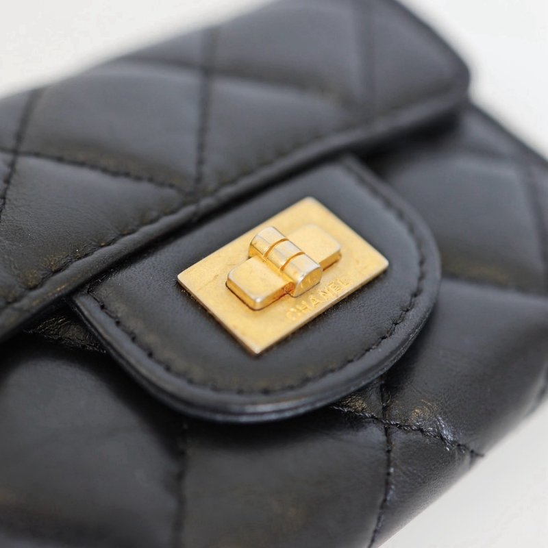 二手Chanel 2.55 雙層零錢包-4