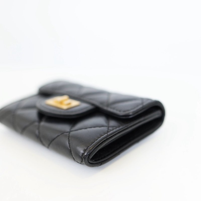 二手Chanel 2.55 雙層零錢包-9