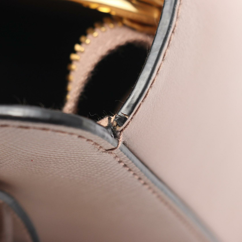 PRADA SAFFIANO + SOFT C 兩用肩背包 米色真皮女士-5