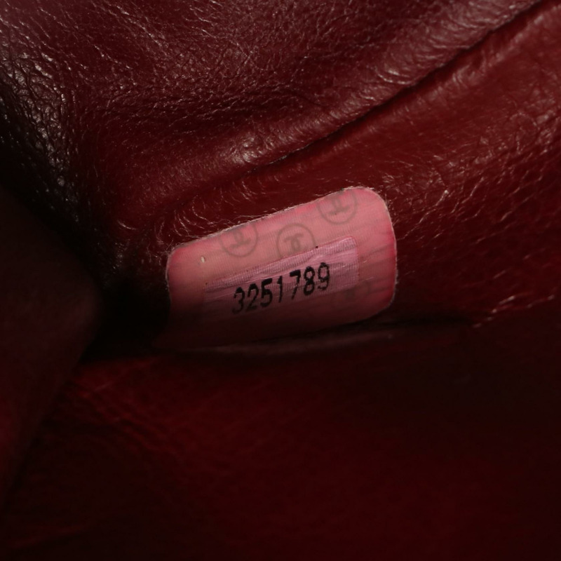 香奈兒 (CHANEL) 絎縫鏈條肩背斜背包，羊皮材質，黑色，金色五金，二手女款-4