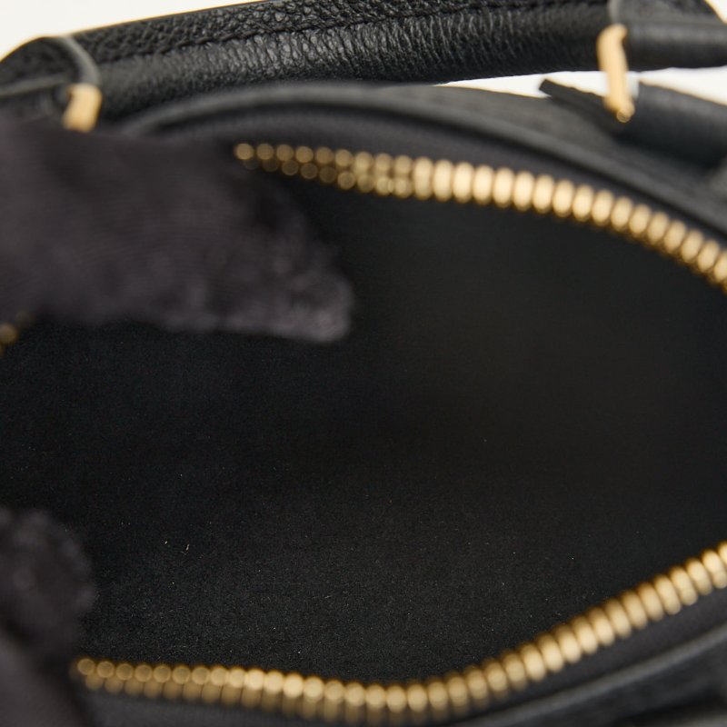 二手Lv nano speedy黑壓紋/晶片款-14