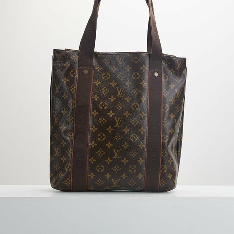 二手lv beaubourg 老花手提肩背包