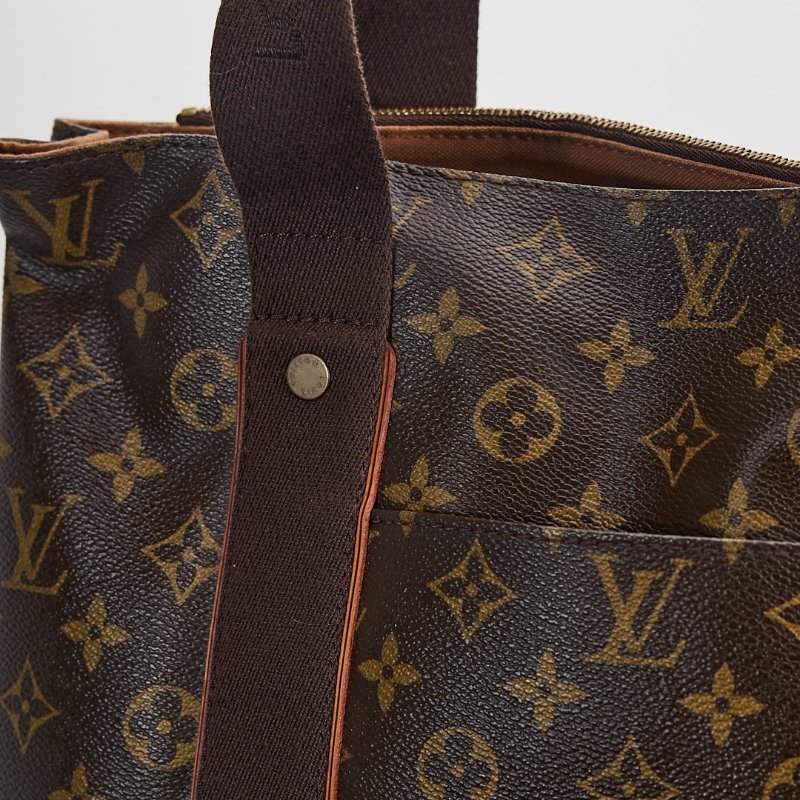 二手lv beaubourg 老花手提肩背包-3