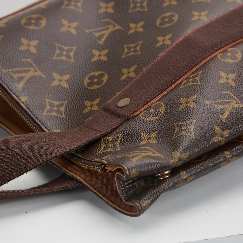 二手lv beaubourg 老花手提肩背包-9