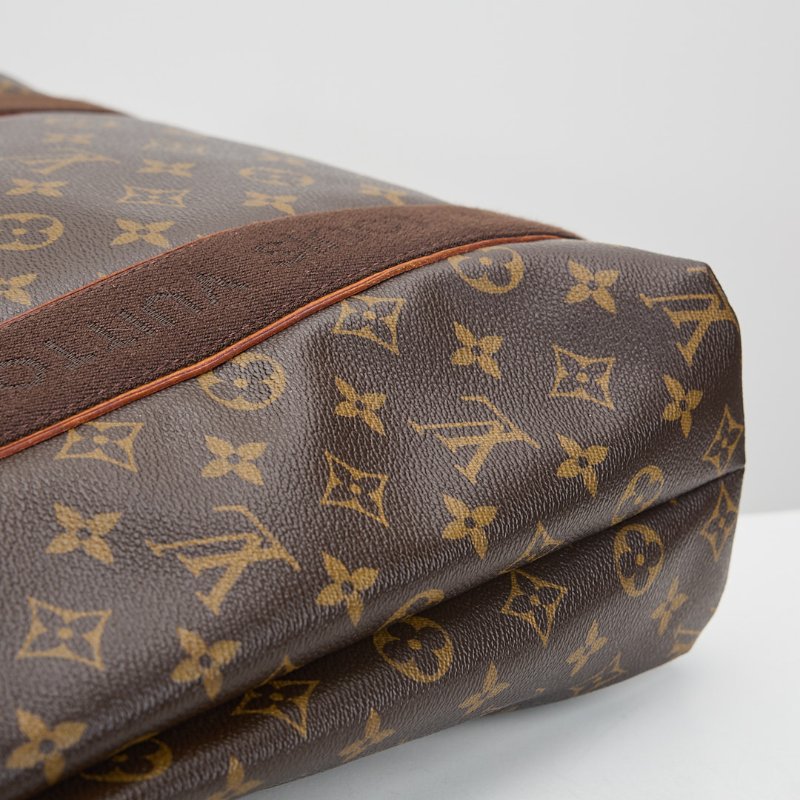 二手lv beaubourg 老花手提肩背包-10