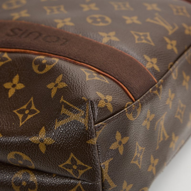 二手lv beaubourg 老花手提肩背包-11