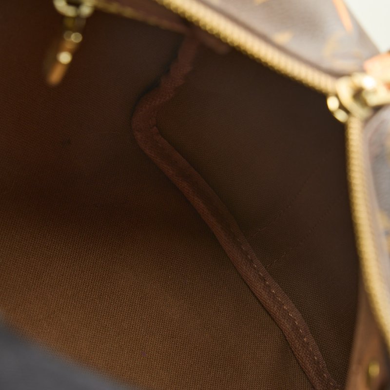 二手Lv speedy 25 老花/背帶款-29