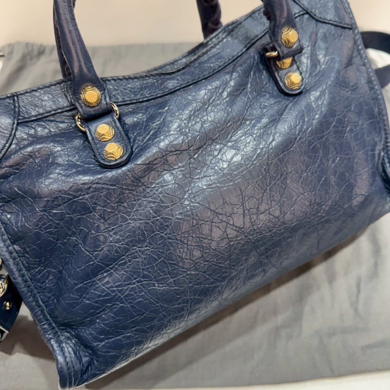 巴黎世家 LE CITY 機車包/斜背包/側背包 93成新-12