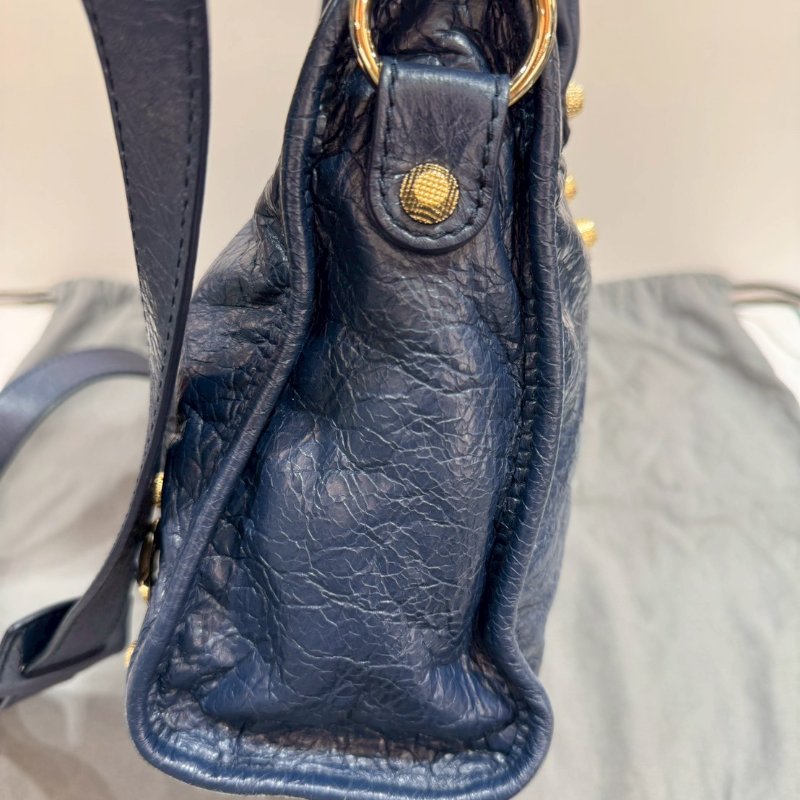 巴黎世家 LE CITY 機車包/斜背包/側背包 93成新-17