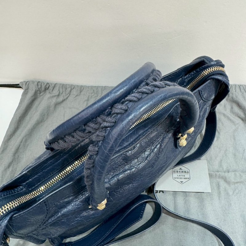 巴黎世家 LE CITY 機車包/斜背包/側背包 93成新-20