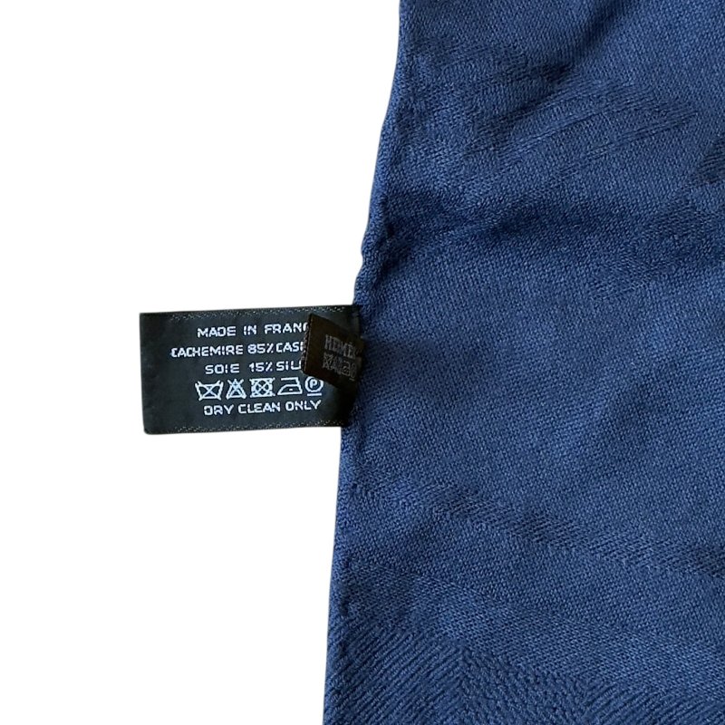 HERMES New Libris stole 羊絨 圍巾-6