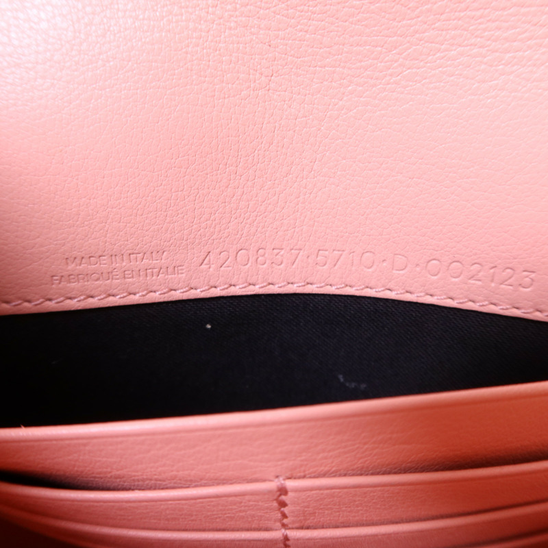 BALENCIAGA 牛皮皮革Shoulder Bag銀扣鏈帶肩背袋-7