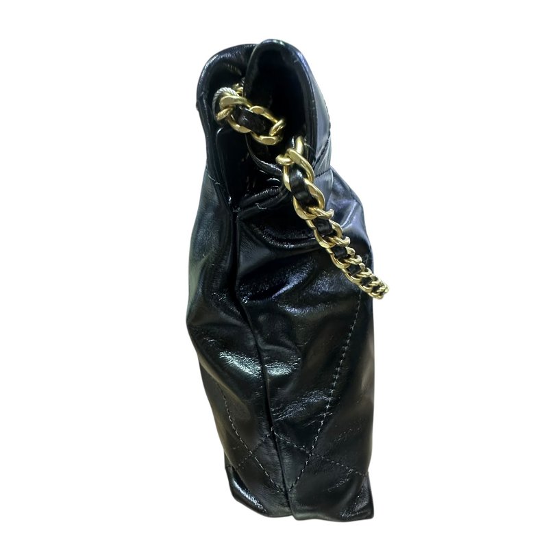 【美收精品】CHANEL黑色金釦22 MINI 4-655-3