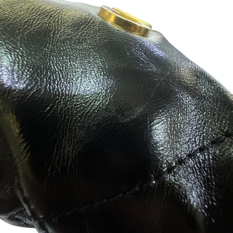 【美收精品】CHANEL黑色金釦22 MINI 4-655-10