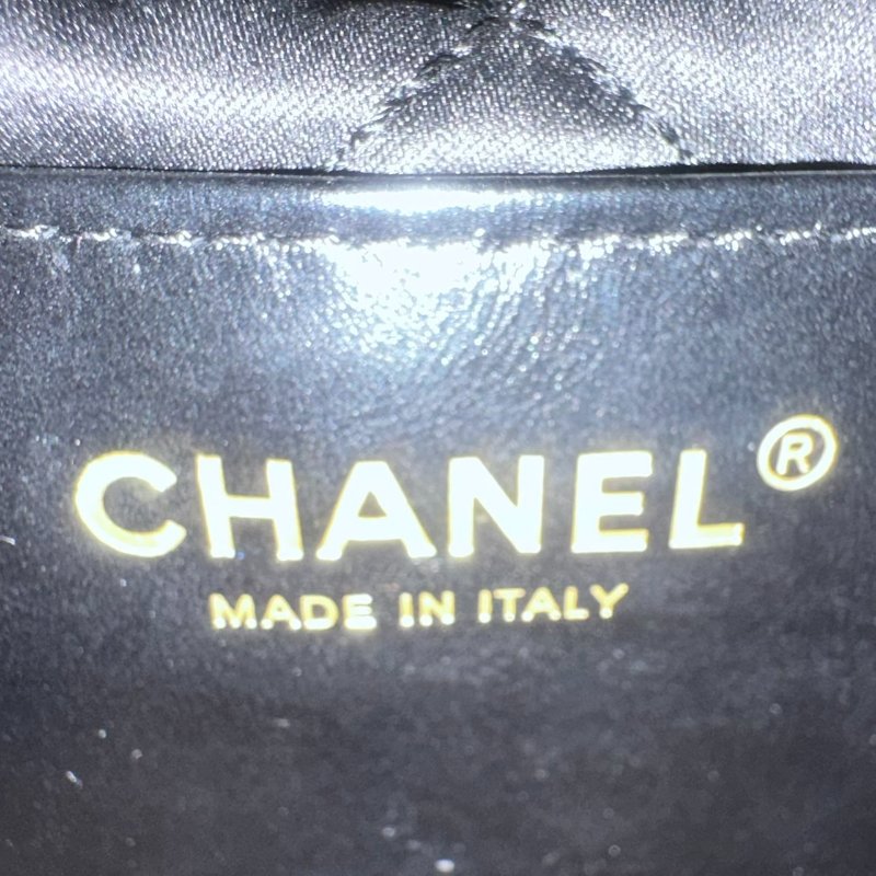 【美收精品】CHANEL黑色金釦22 MINI 4-655-16