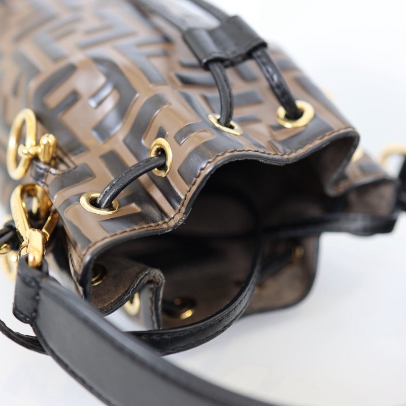 二手Fendi mini水桶包-10