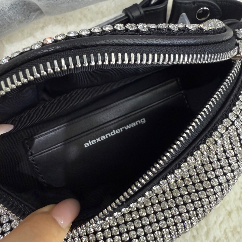 全新 Alexanderwang鑽石腰包-3