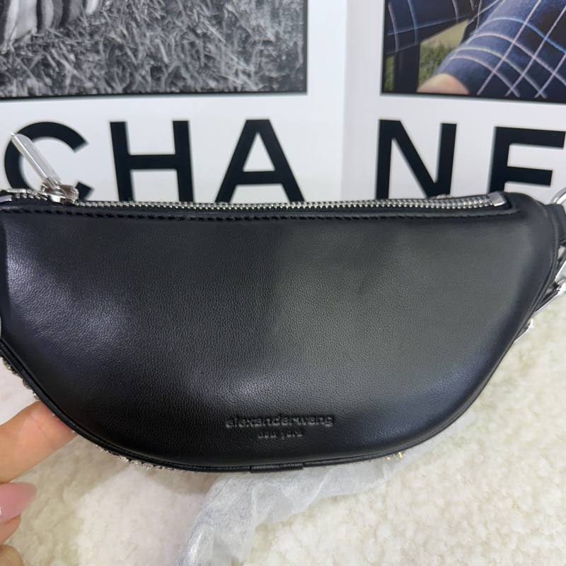 全新 Alexanderwang鑽石腰包-8
