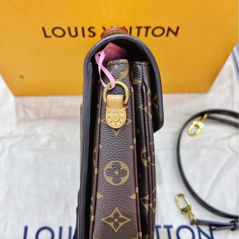 路易威登/LV 老花郵差包 純芯片款 98新-2