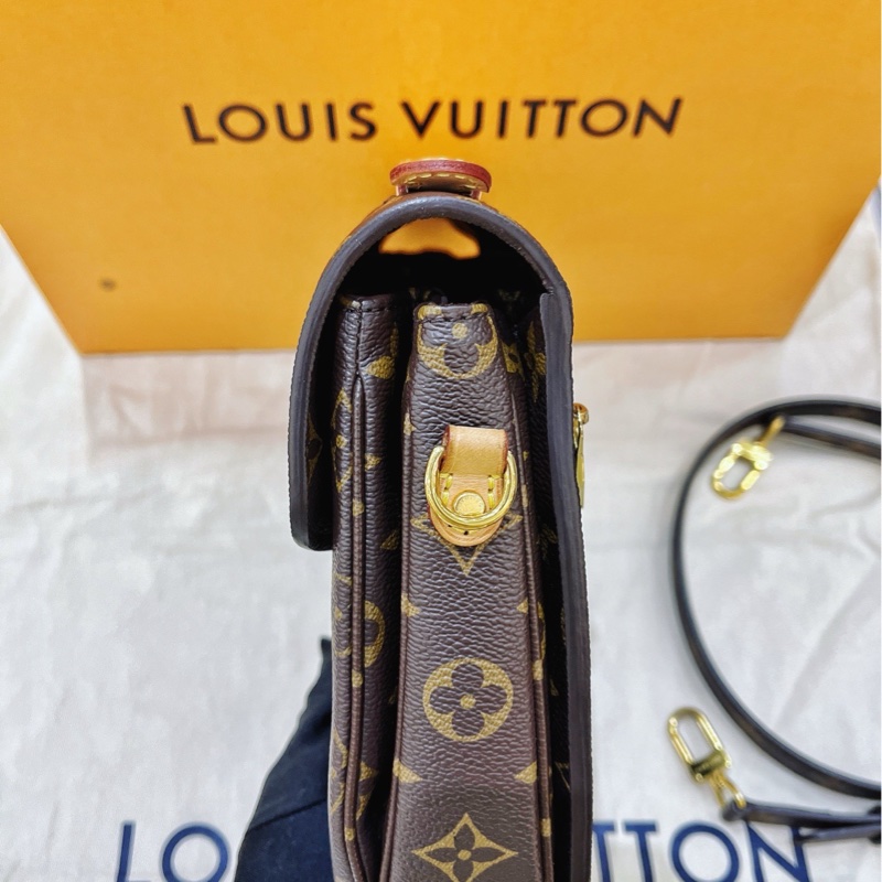 路易威登/LV 老花郵差包 純芯片款 98新-3
