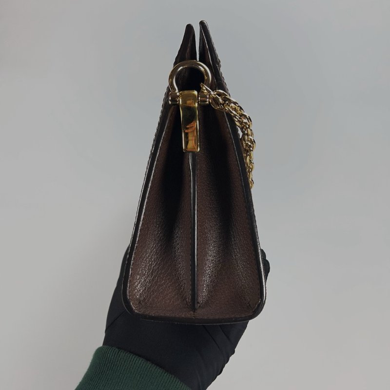 GUCCI 503877 老花夾子包　-2