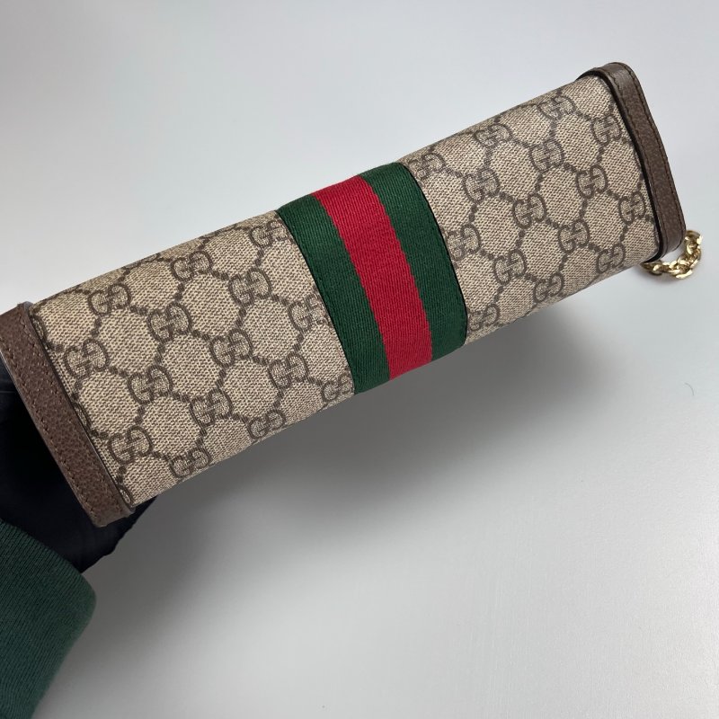 GUCCI 503877 老花夾子包　-4