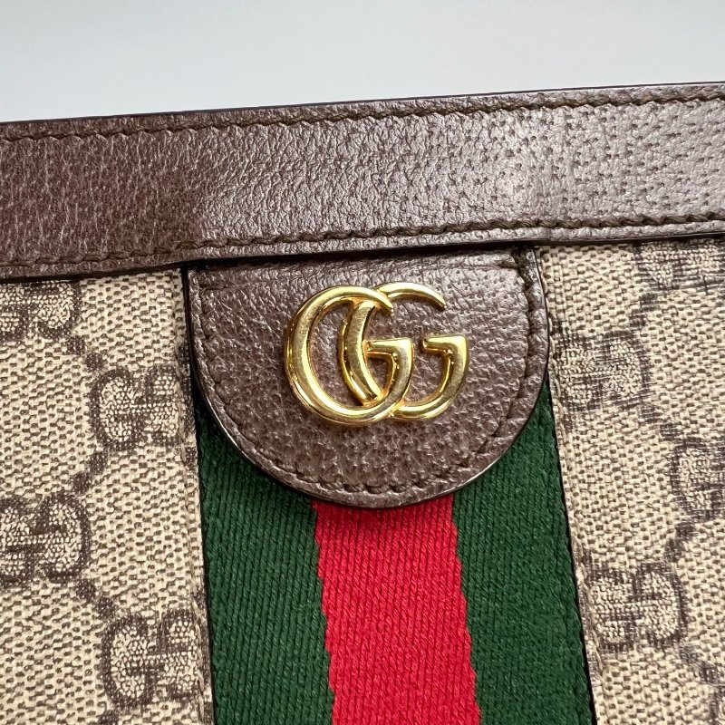 GUCCI 503877 老花夾子包　-7