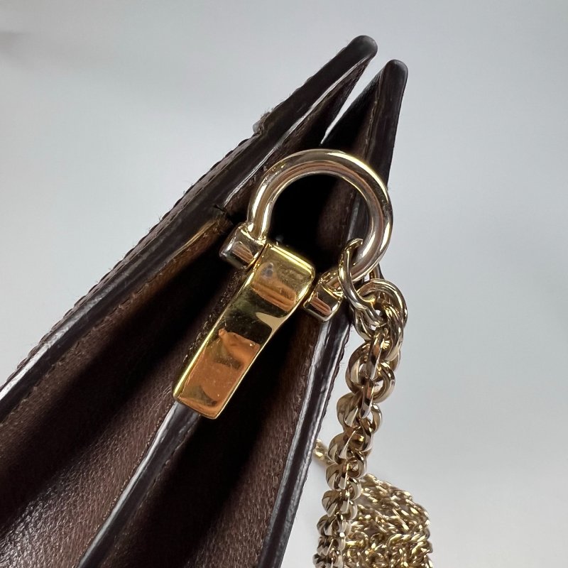 GUCCI 503877 老花夾子包　-9