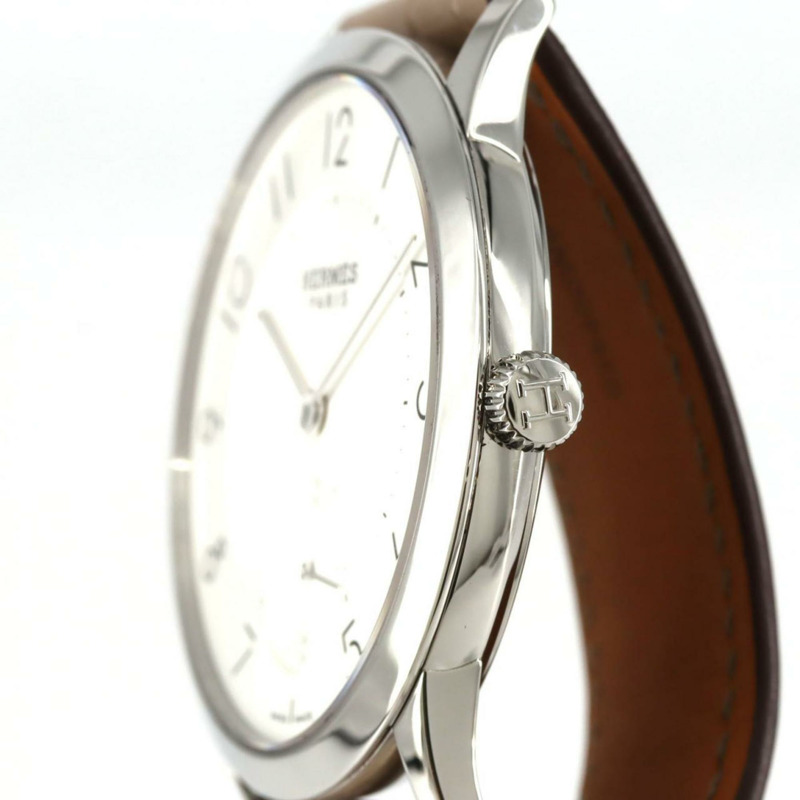 愛馬仕 Slim d'Hermès CA2.810 不鏽鋼自動腕錶-2