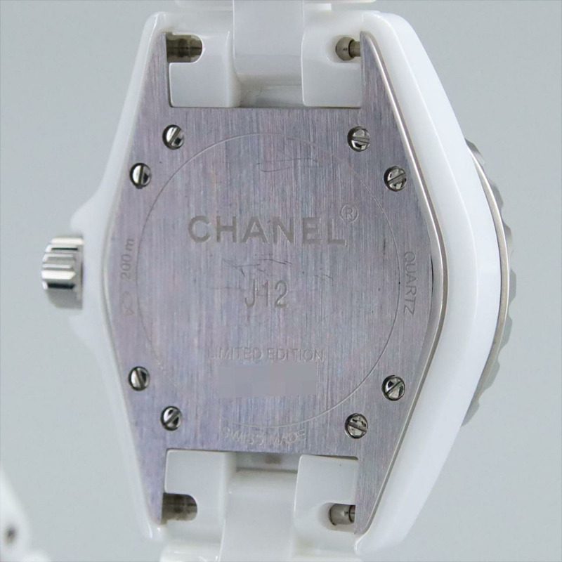 香奈兒 J12 藍光 33 毫米陶瓷限量版 H3826 石英錶-5