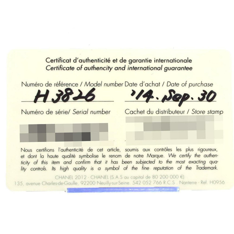 香奈兒 J12 藍光 33 毫米陶瓷限量版 H3826 石英錶-7