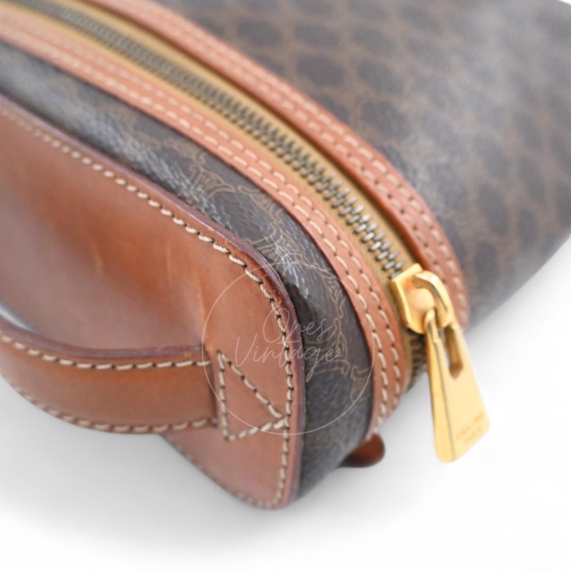 [Pre-owned] Celine Vintage Monogram Vanity-17