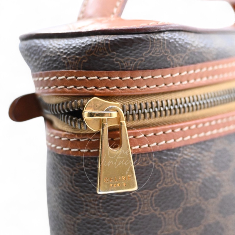 [Pre-owned] Celine Vintage Monogram Vanity-18
