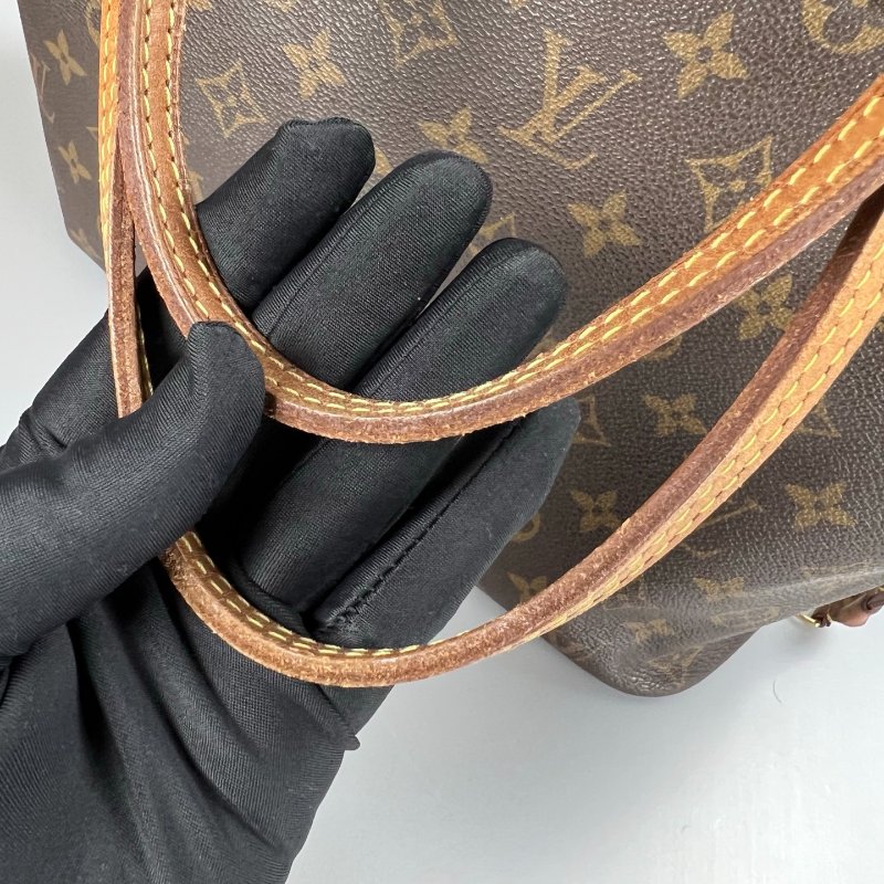 LV M40156 老花NEVERFULL MM 托特包-8