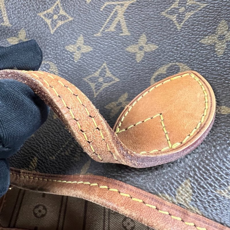 LV M40156 老花NEVERFULL MM 托特包-11