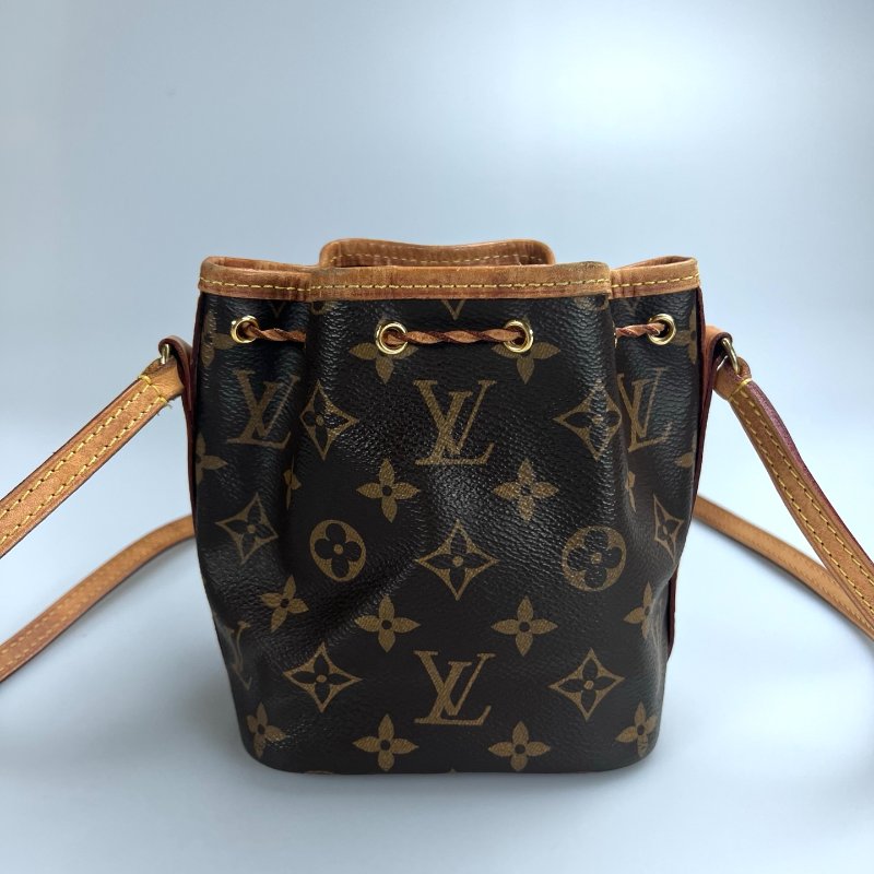 LV M41346 老花水桶抽繩包NANO-1