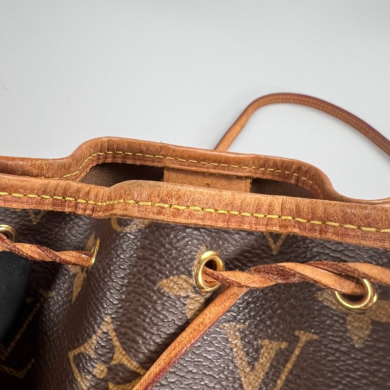 LV M41346 老花水桶抽繩包NANO-11