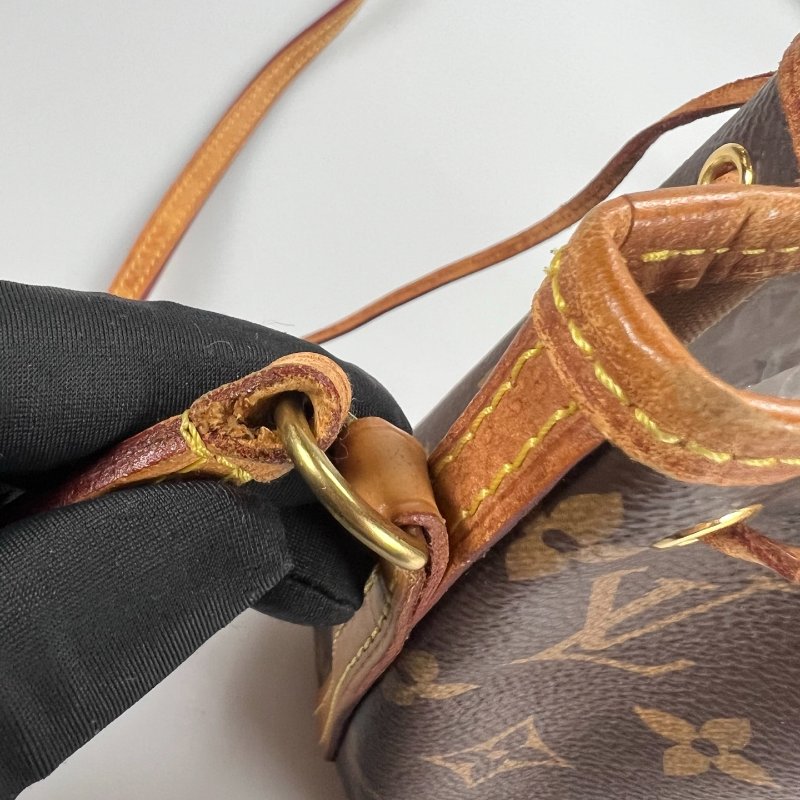 LV M41346 老花水桶抽繩包NANO-13